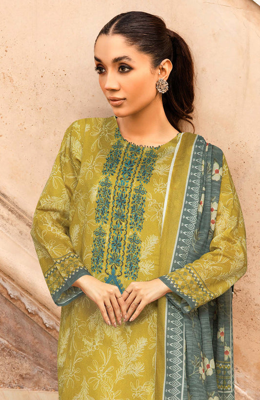 Johra Glow Printed Lawn Unstitched 3 Piece Suit - JH-1430 - JH25GLOW - Dhani - Casual Collection