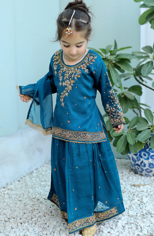 Saphire Blue Lehenga KL 009 KHN26NZ