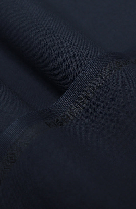 Kishmish Dark by Bin Yameen Unstitched Wash n Wear Mens Collection BY26KSM NAVY BLUE