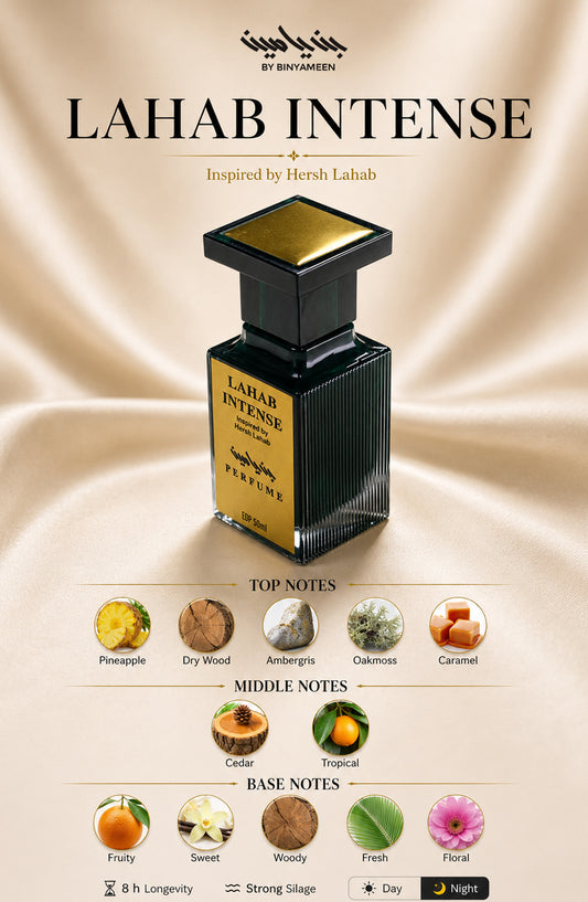 LAHAB INTENSE  Inspired by Hersh Lahab - BY26TVL - Men Perfume
