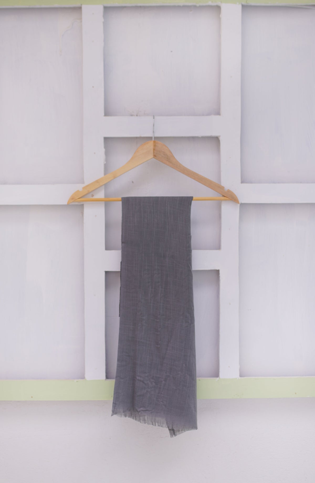 La Khilaba Printed Turkish Lawn Women Scarfs - 16 Grey - LKH25SC - Hijabs Collection