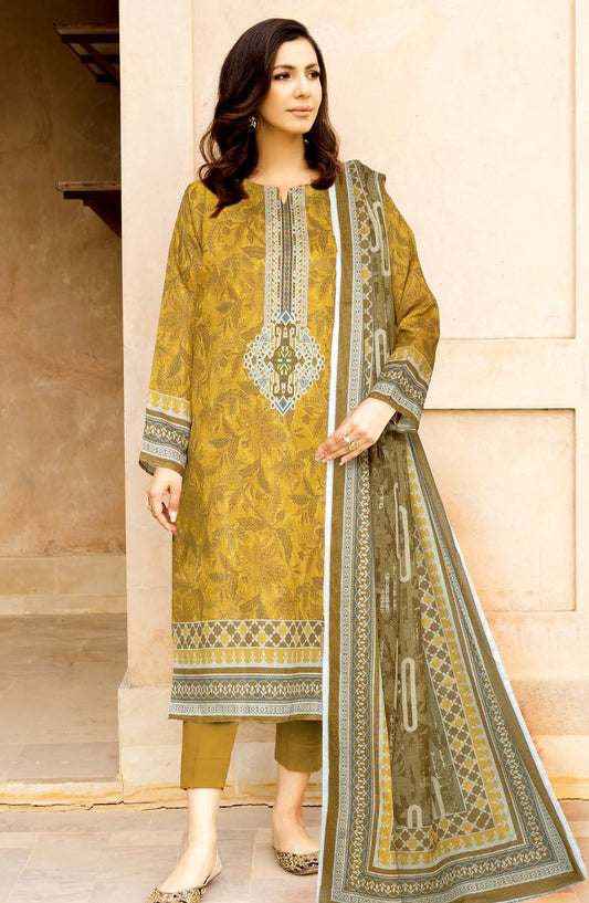 Limra by Johra Printed Lawn Unstitched 3 Piece Suit - JW-1421 - JH25LIMR - Dhani - Casual Collection
