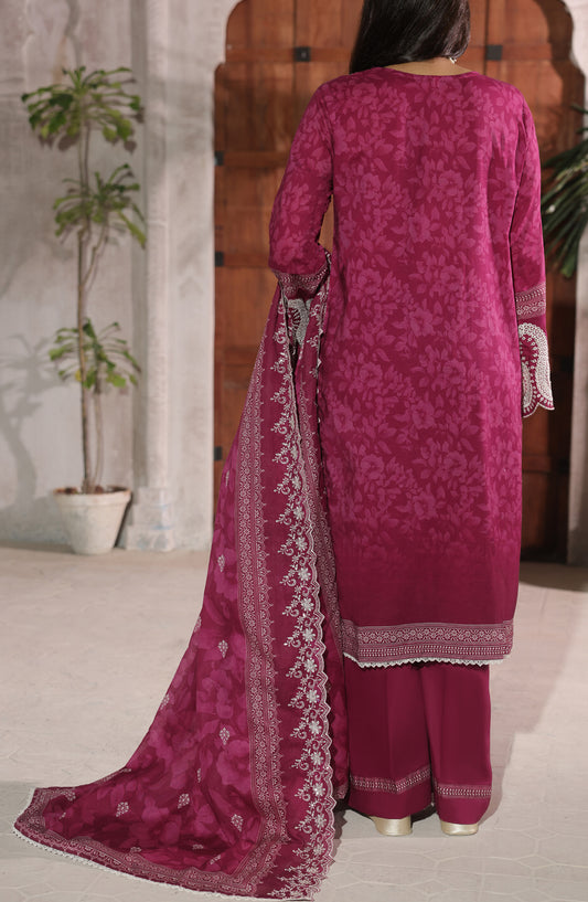 Naqsh by VS Textile Embroidered Chikankari Unstitched 3 Piece Suit - D-700 - VS26NQS - Pink - Summer Collection