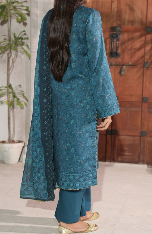 Naqsh by VS Textile Embroidered Chikankari Unstitched 3 Piece Suit - D-701 - VS26NQS - Blue - Summer Collection