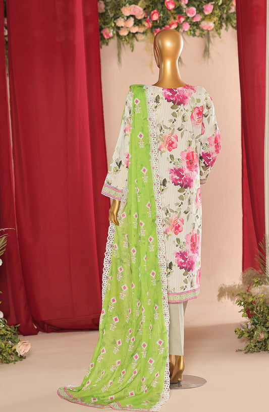 Nayab by HZ Textile Embroidered Lawn Unstitched 3 Piece Suit - Design-11 - HZ26NYB - Multi - Summer Collection