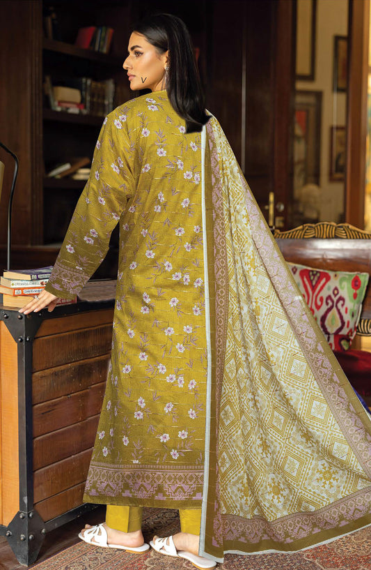 Nazneen by Johra Printed Lawn Unstitched 3 Piece Suit - JH-1210 - JH25NZN - Dhani - Casual Collection