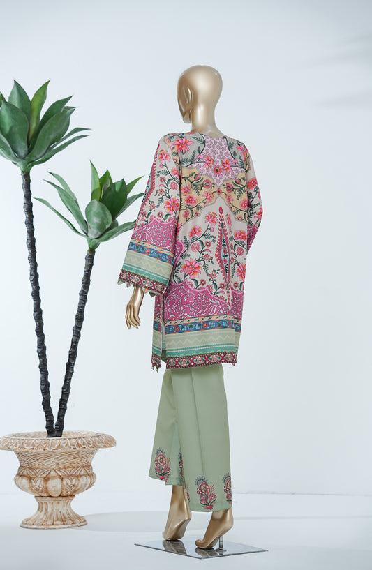 Neoma by Amna Khadija Printed Lawn Stitched 2 Piece Co-ords Set - NLP-04 - AM26NLP - Multi - Summer Collection