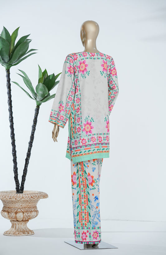 Neoma by Amna Khadija Printed Lawn Stitched 2 Piece Co-ords Set - NLP-01 - AM26NLP - Multi - Summer Collection