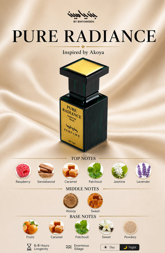 PURE RADIANCE Inspired by Akoya - BY26TVL - Men Perfume