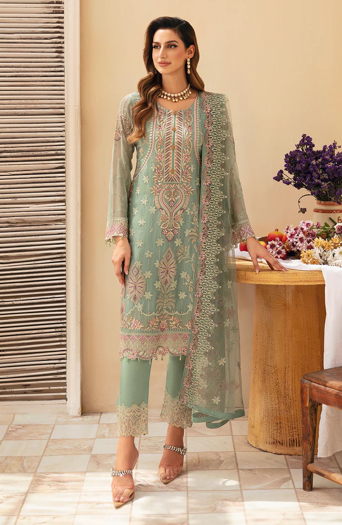 Ramsha Chevron Luxury Chiffon Collection Vol 09 - A-901