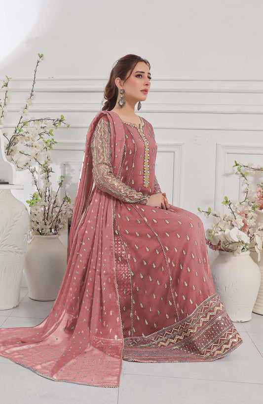 Rasm E Henna Pret Collection By Al Siyab - Bahaar Tea Pink