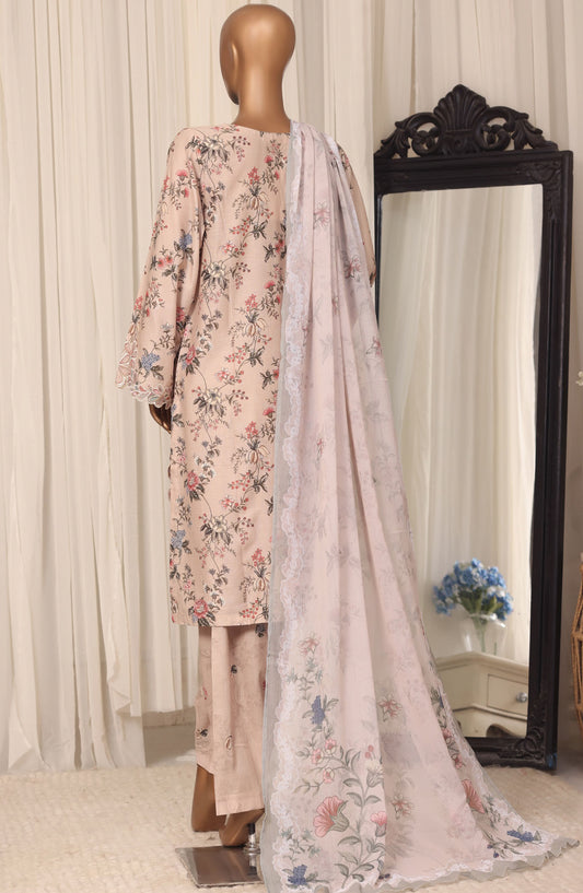 Raya by Sadabahar Embroidered Stitched 3 Piece Suit - D-04 - SBD26YAB - Pink - Festive Collection