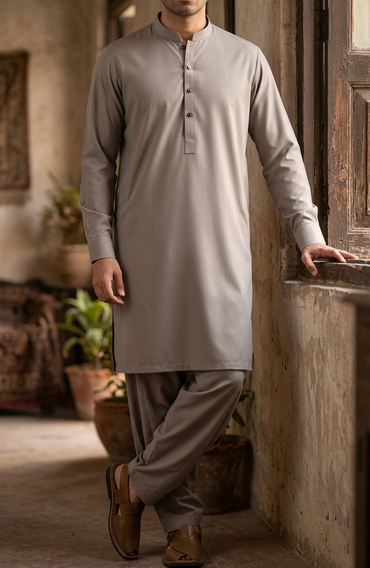 Resham Dori by Bin Yameen Unstitched Wash N Wear Mens Collection BY26RHM S-10