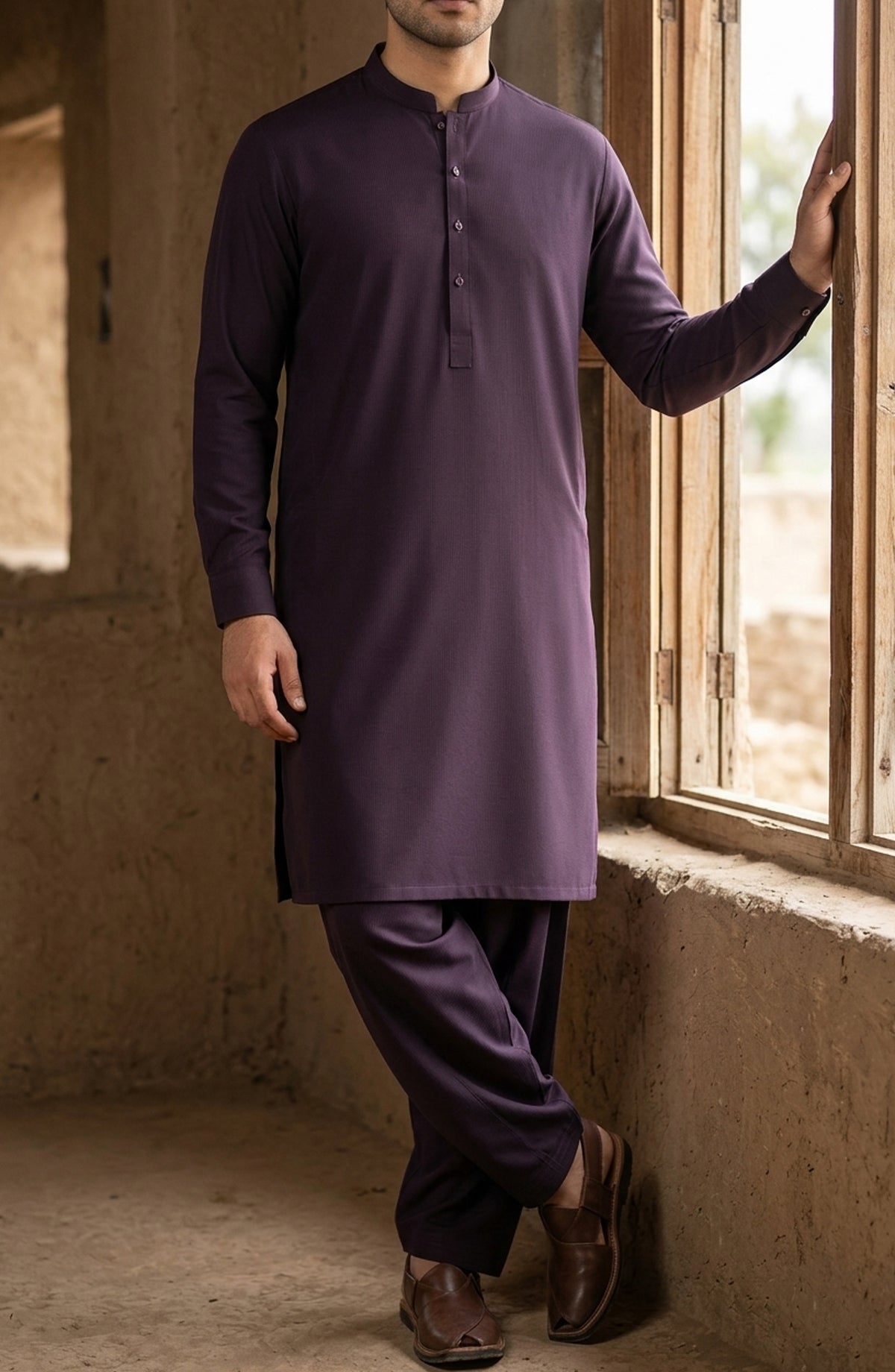 Resham Dori by Bin Yameen Unstitched Wash N Wear Mens Collection BY26RHM S-08