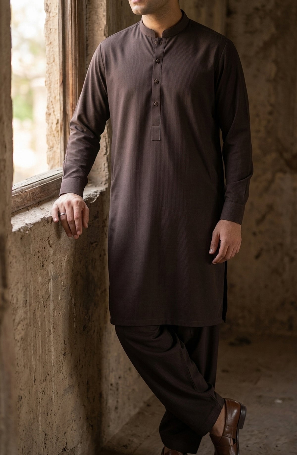 Resham Dori by Bin Yameen Unstitched Wash N Wear Mens Collection BY26RHM S-01