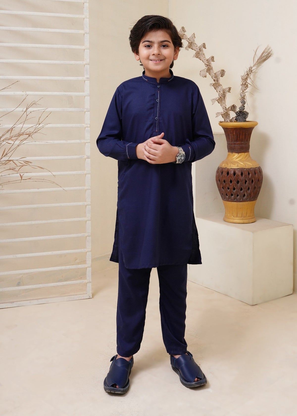 Space Blue Kurta Trouser KT 79
