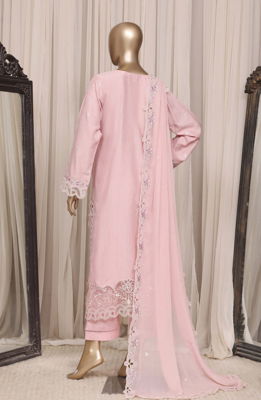 Sadabahar Luxury Embroidered Viscose Stitched 3 Piece Suit - D-02 - SBD26VC - Pink - Festive Collection