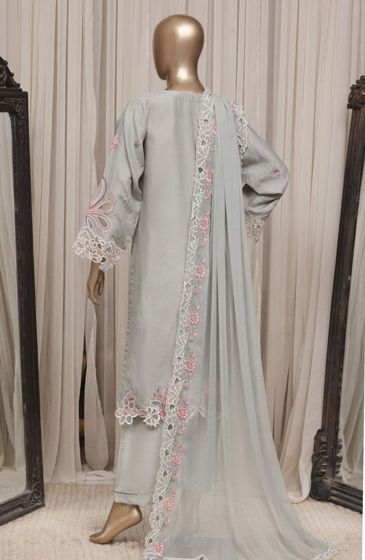 Sadabahar Luxury Embroidered Viscose Stitched 3 Piece Suit - D-06 - SBD26VC - Light Blue - Festive Collection