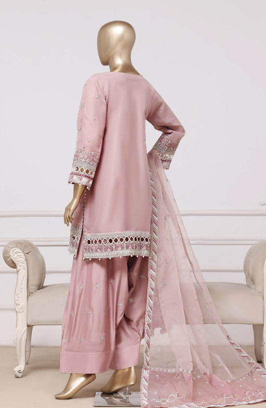 Sadabahar Ready To Wear Mahpara  Embroidered Organza 3 Piece Suite - MF - B40 - SDB26MF - Festive Collection