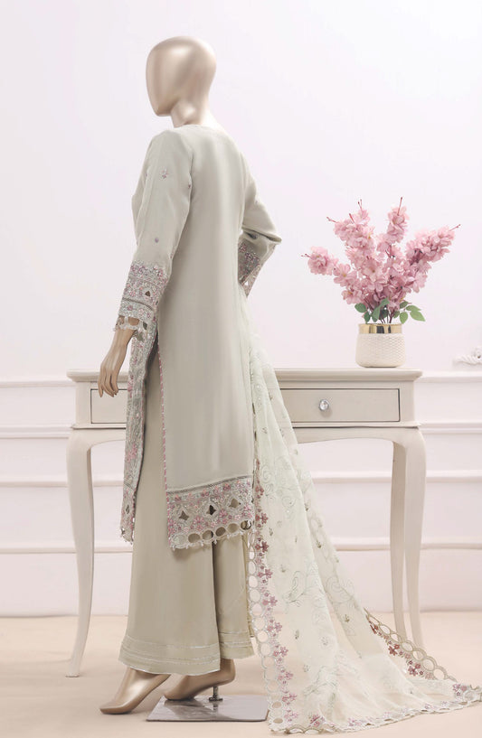 Sadabahar Ready To Wear Mahpara Embroidered Organza 3 Piece Suite - MF - N17 - SDB26MF - Festive Collection