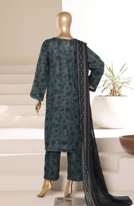 Sadabahar Printed Lawn Stitched 3 Piece Suit - D-14 - SBD26PNT - Green - Summer Collection