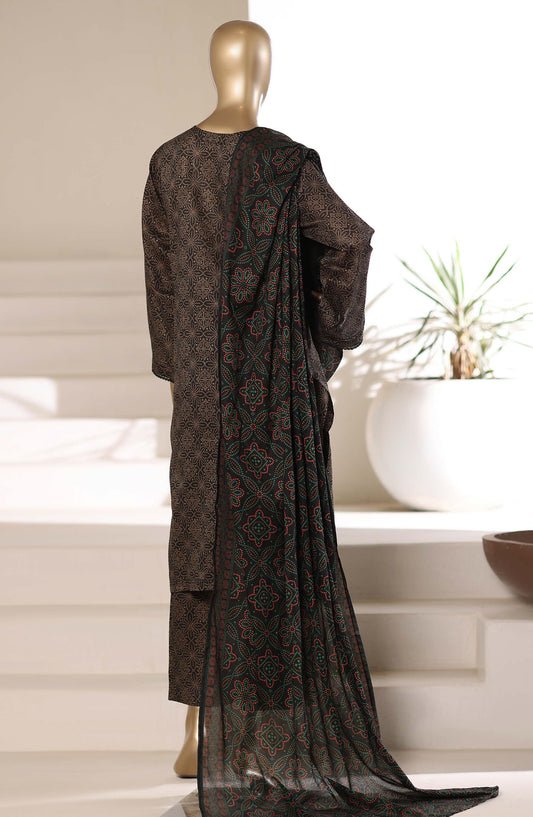 Sadabahar Printed Lawn Stitched 3 Piece Suit - D-10 - SBD26PNT - Black - Summer Collection