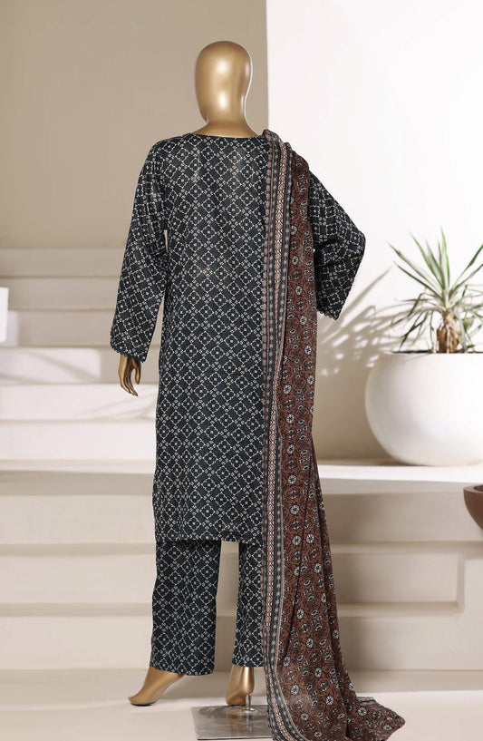 Sadabahar Printed Lawn Stitched 3 Piece Suit - D-05 - SBD26PNT - Black - Summer Collection