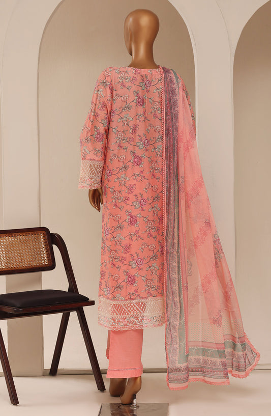 Sadabahar Signature Embroidered Stitched 3 Piece Suit - D-05 - SBD26SVEN - Pink - Festive Collection