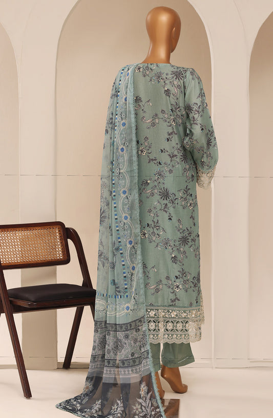 Sadabahar Signature Embroidered Stitched 3 Piece Suit - D-04 - SBD26SVEN - Green - Festive Collection