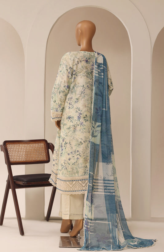 Sadabahar Signature Embroidered Stitched 3 Piece Suit - D-01 - SBD26SVEN - Fawn - Festive Collection