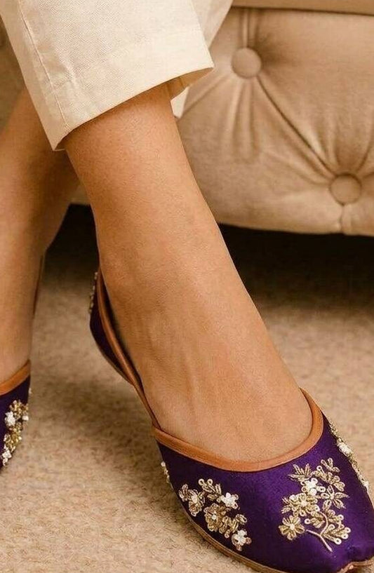 SnF Formal SNF26FK Purple Khussa For Her-SE-01