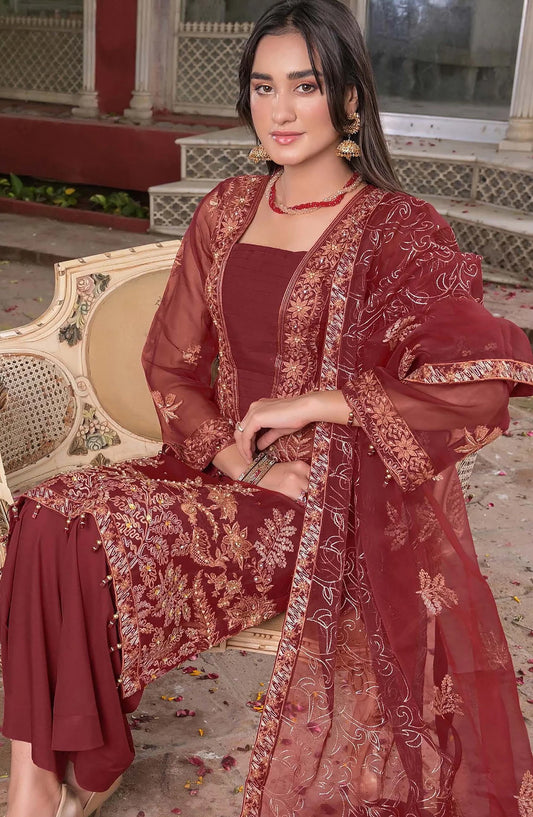 Soghat Mehr-o-Mah Luxury Formal Organza Collection 2026 - SOG26MH - D-03 - Festive Collection