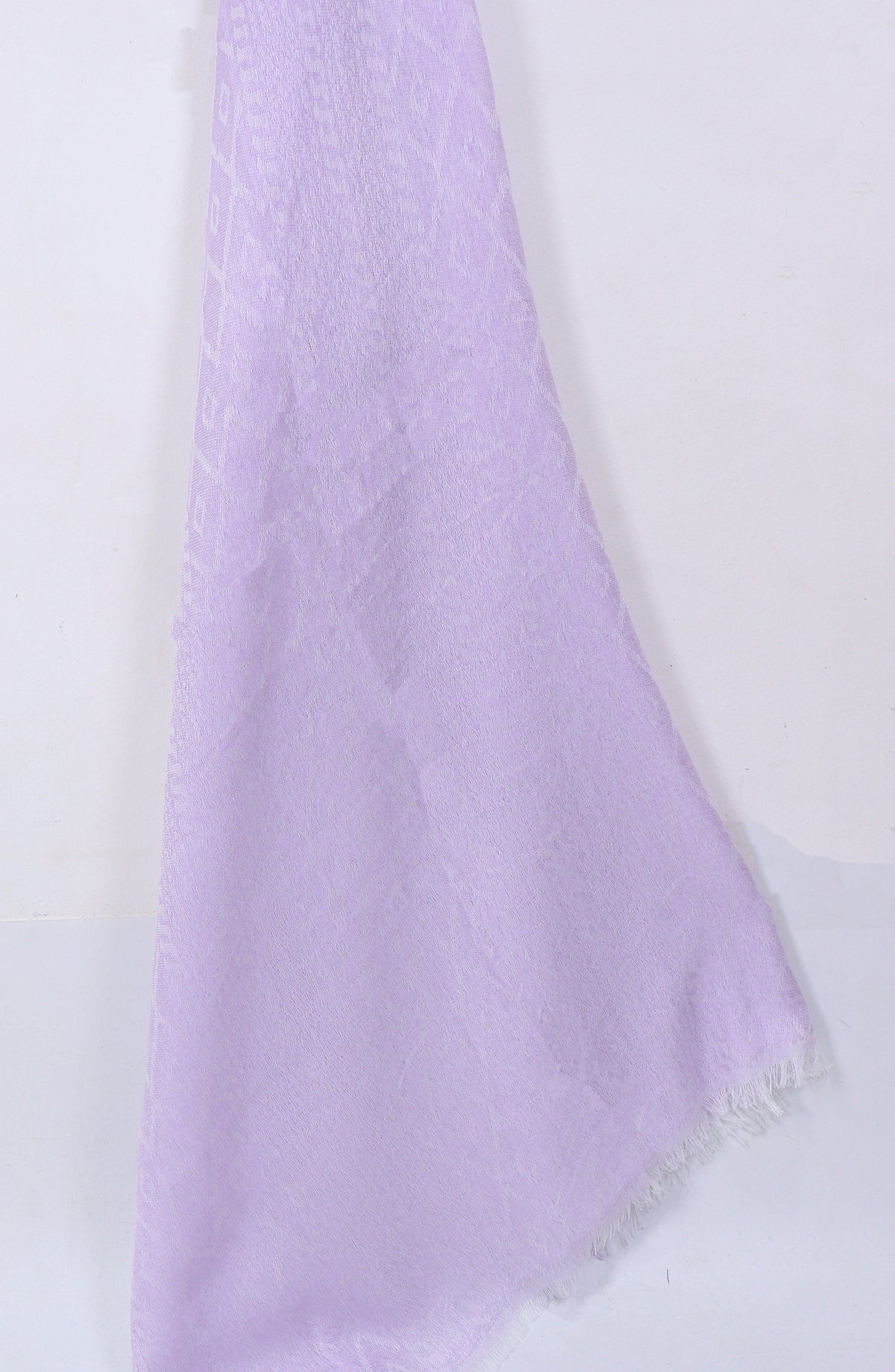 Amna Khadija Premium Twill Jacquard Stole Design-17 - AM25OLT - Purple - Summer Collection