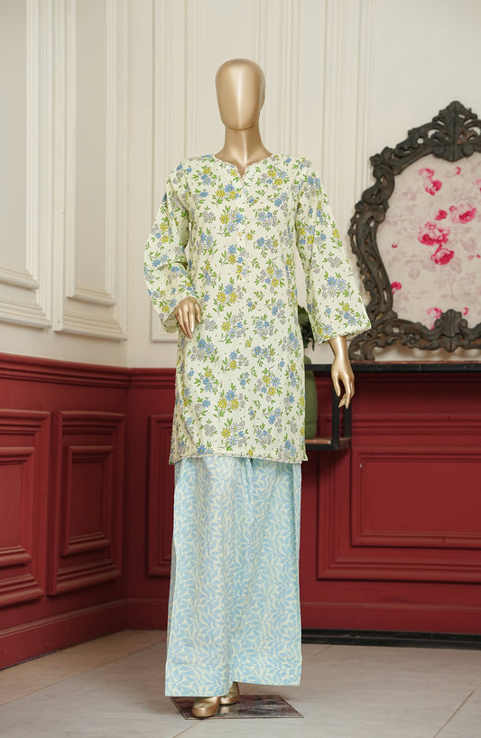 Travel Time Amna Khadija Printed Cambric Stitched 2 Piece Co-ord Set - AKTT-06 - AM26KTT - Multi - Summer Collection