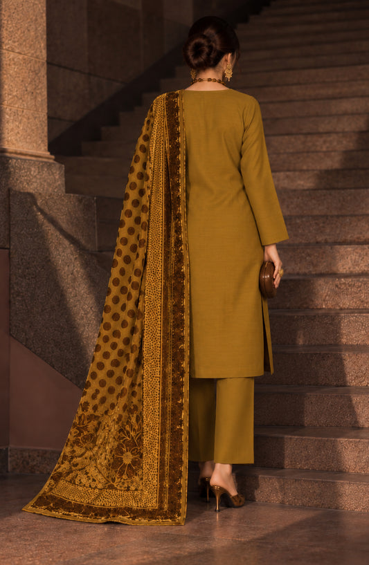 Velluto Milano by Amna Khadija Moonlight Dhanak Unstitched 3 Piece Suit - D-03 - AM26VUL - Dhani - Winter Collection