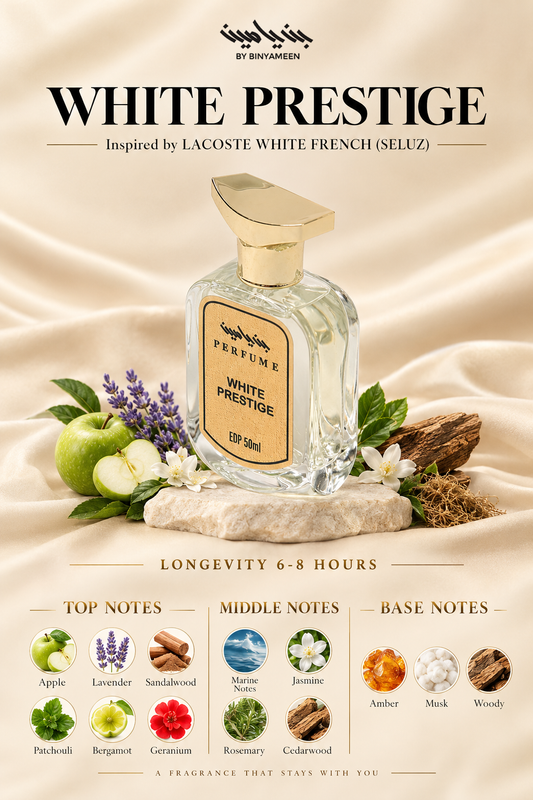 WHITE PRESTIGE - BY26FUP - Men Perfume