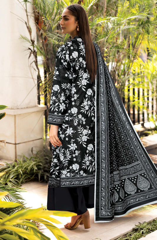 Zara by Johra Printed Lawn Unstitched 3 Piece Suit - JH-1492 - JH25ZARA - Black - Casual Collection