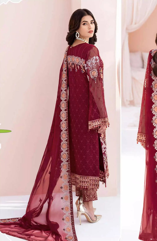Ramsha Chevron Luxury Chiffon Collection Vol 06 - A 609