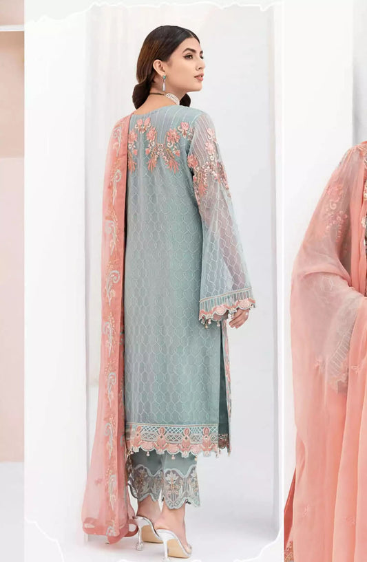 Ramsha Chevron Luxury Chiffon Collection Vol 06 - A 612