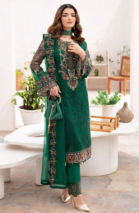 Ramsha Chevron Luxury Chiffon Collection Vol 07 - A 704