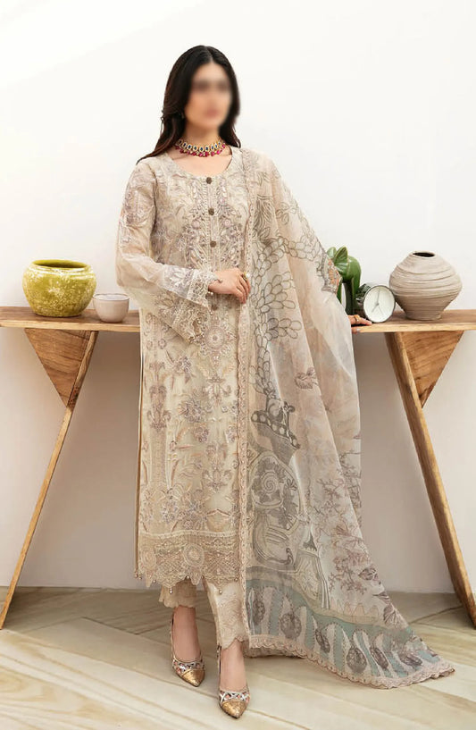 Ramsha Chevron Chiffon Collection Vol 08 - A 802