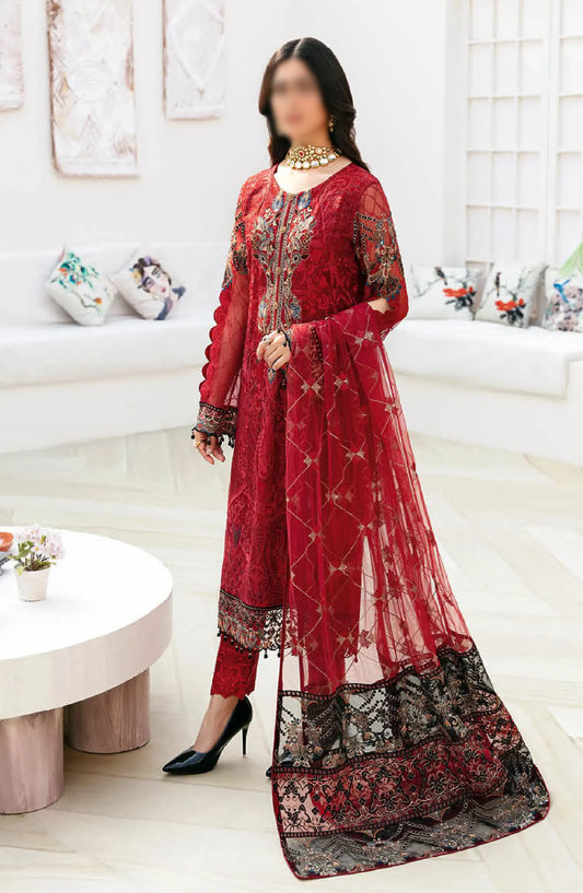 Ramsha Chevron Chiffon Collection Vol 08 - A 803