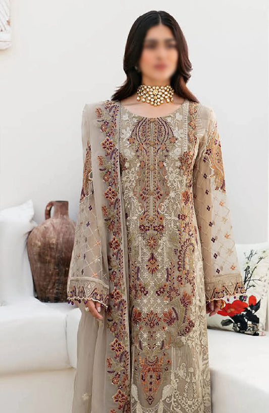 Ramsha Chevron Chiffon Collection Vol 08 - A 806