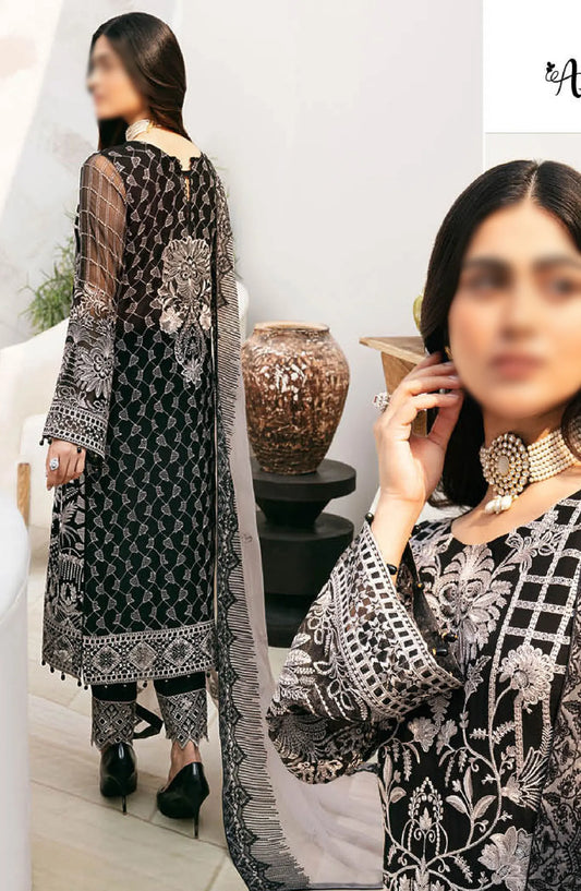 Ramsha Chevron Chiffon Collection Vol 08 - A 807