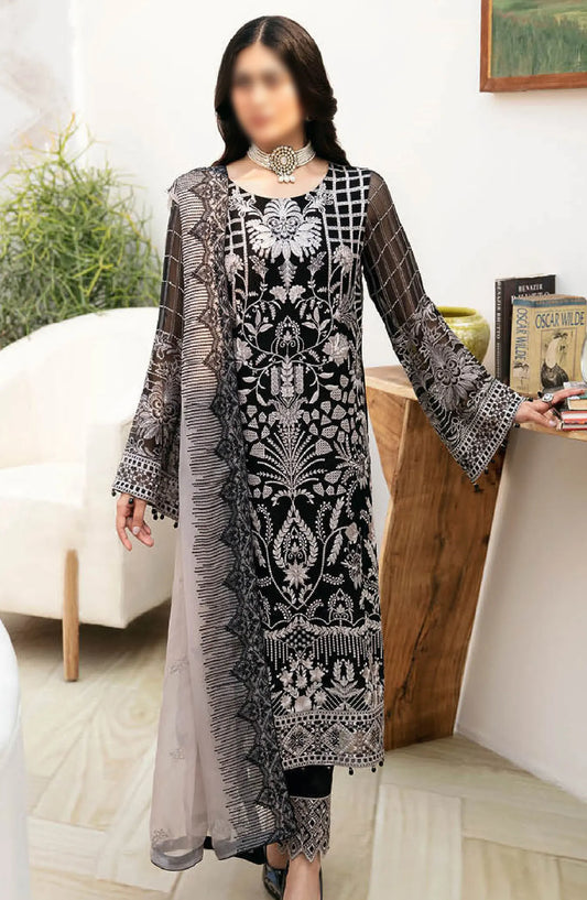 Ramsha Chevron Chiffon Collection Vol 08 - A 807