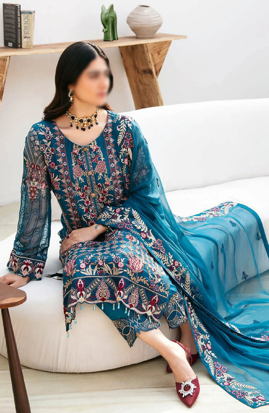 Ramsha Chevron Chiffon Collection Vol 08 - A 811
