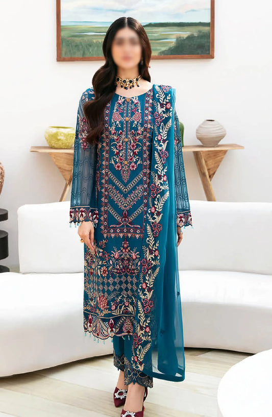 Ramsha Chevron Chiffon Collection Vol 08 - A 811