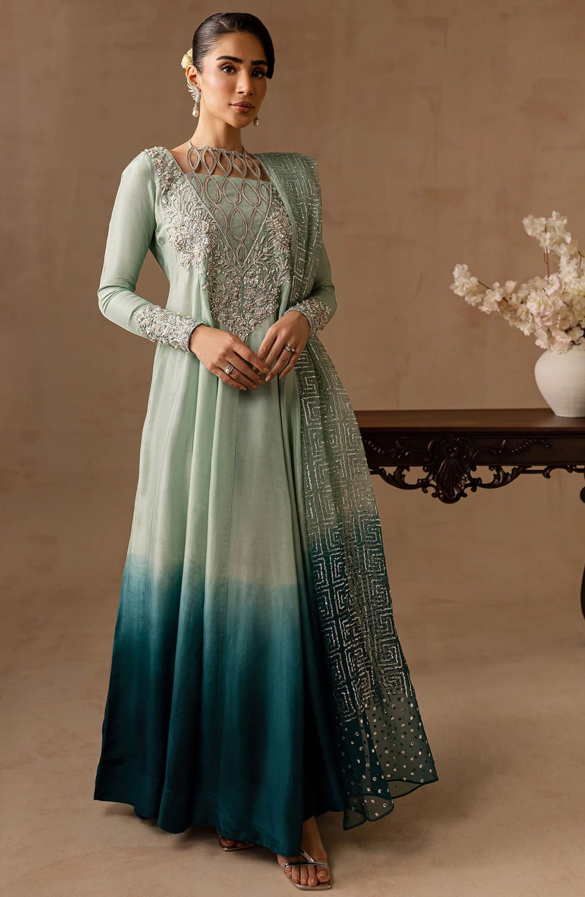 Noir Bliss Festive Collection By Maria Osama Khan - Aazure
