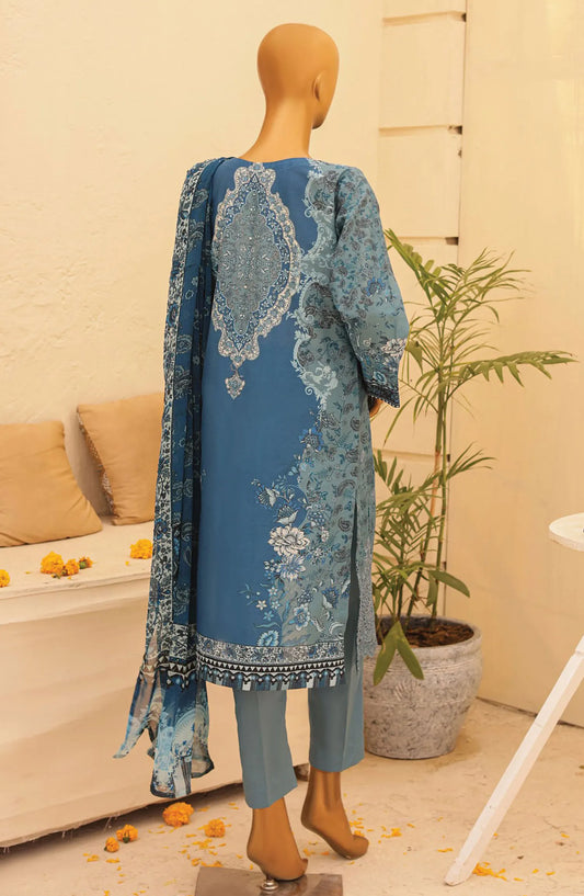 HZ Anmol Chikankari Embroidered Collection 2024 - ACE 2773