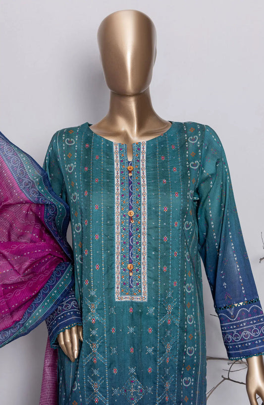 HZ Asasa Digital Embroidered Lawn Collection 2024 - AEL 46